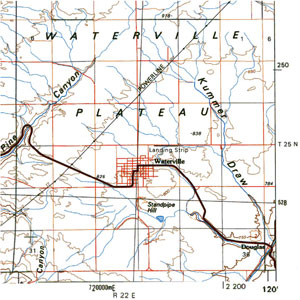 waterville map