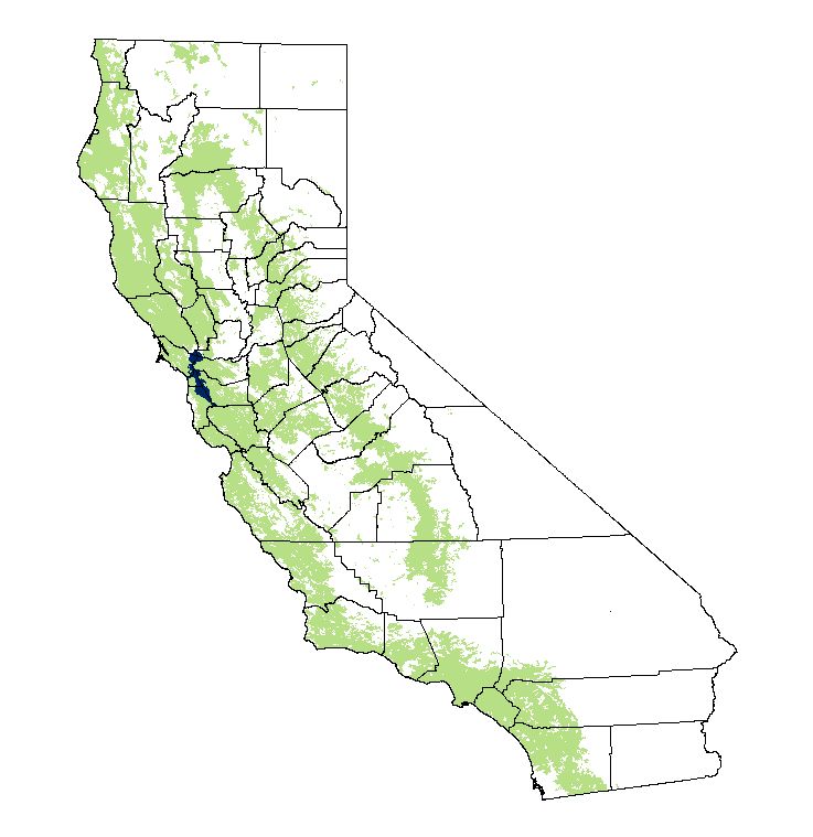 distribution map