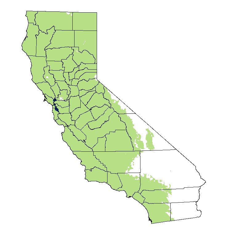 distribution map