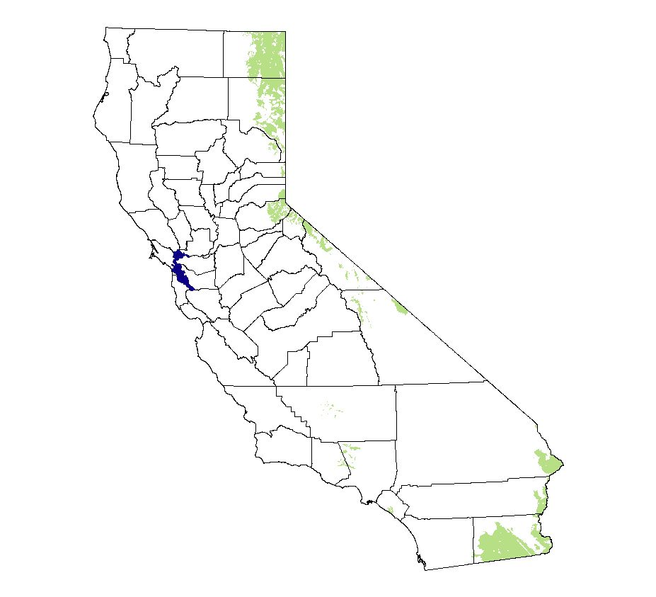 distribution map