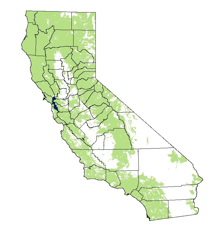 distribution map