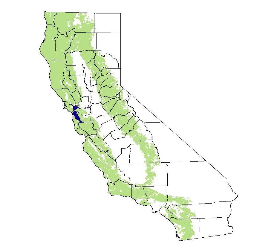 distribution map