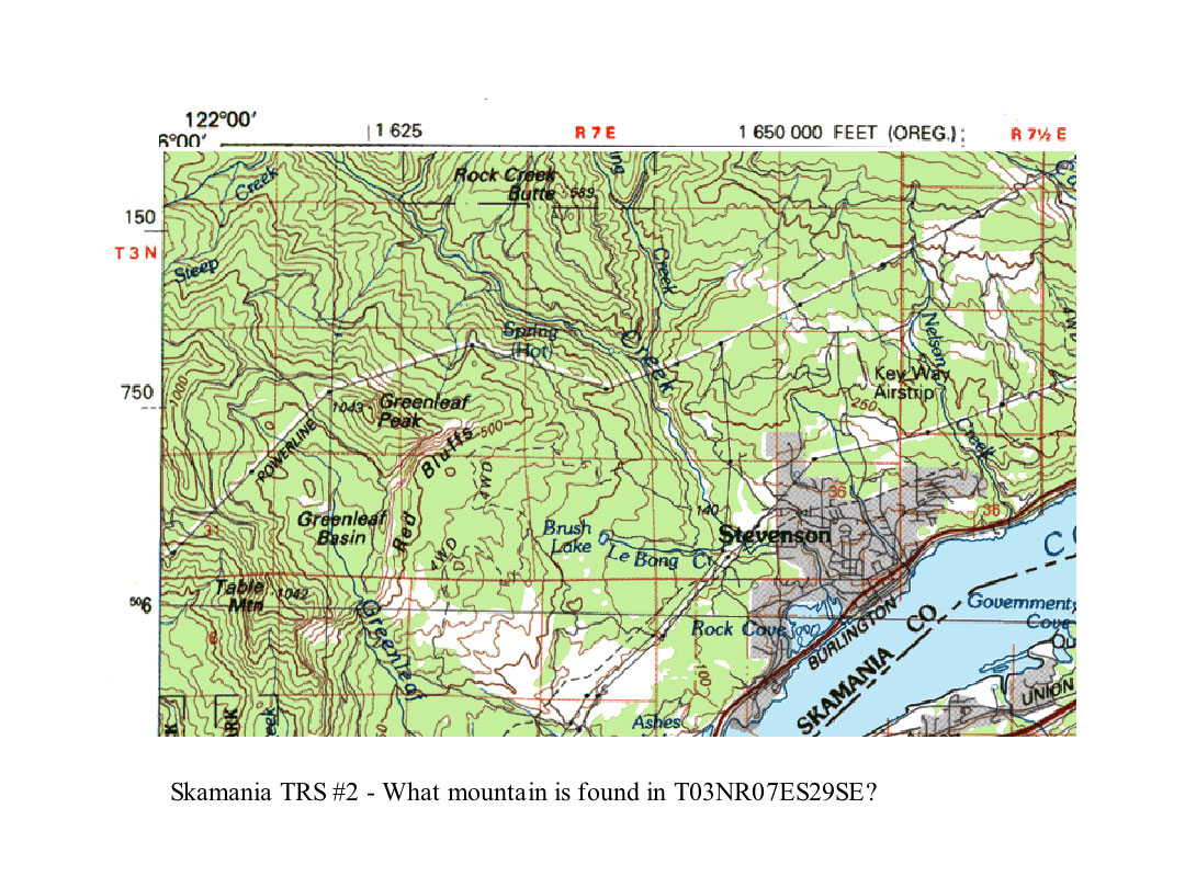 Skamania TRS Map 2